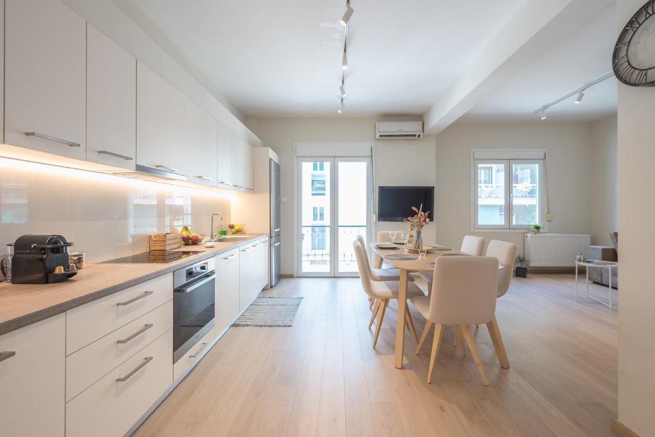 Stylish 2Bdr Apt By Acropolis Atenas Exterior foto